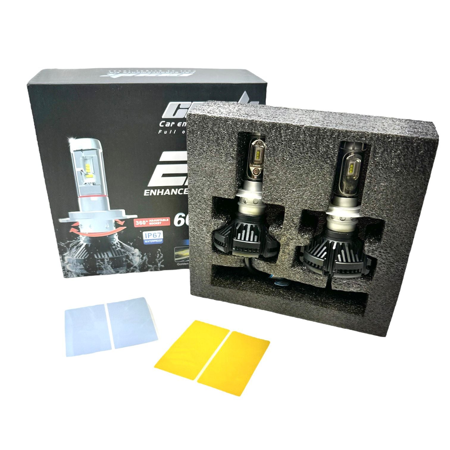 H7 LED Bulb V3 – CEUK Enhanced Edition | 6000K Ice White + Tint Kit | 12,000Lm (477 / PX26d)