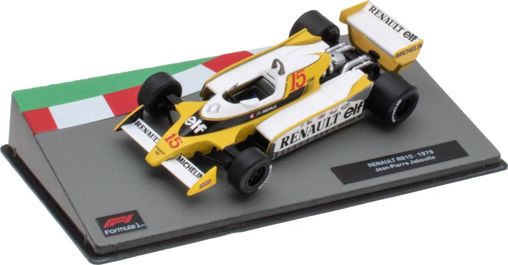 Renault RS10 #15 F1 1979 Jean-Pierre Jabouille 1:43 Scale Diecast Model