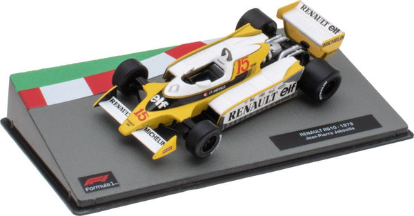 Renault RS10 #15 F1 1979 Jean-Pierre Jabouille 1:43 Scale Diecast Model