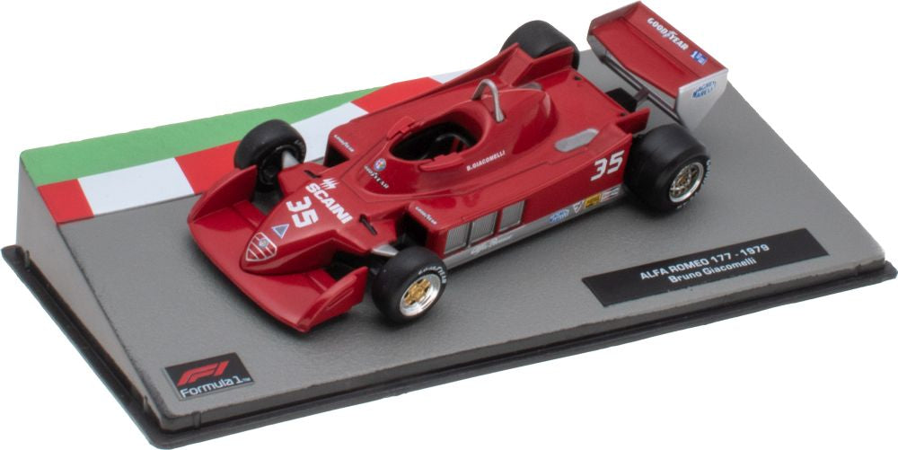 Alfa Romeo 177 #35 F1 1979 Giacomelli 1:43 Scale Diecast Model