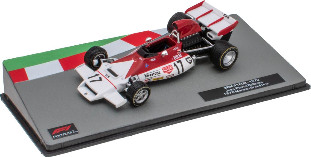 BRM P160B #17 F1 Monaco GP 1972 Beltoise 1:43 Scale Diecast Model