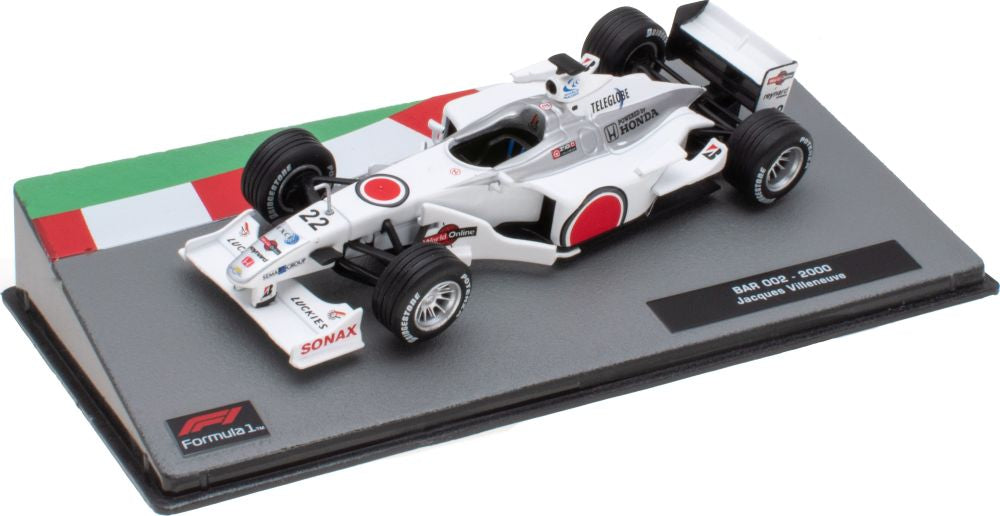 BAR 002 #22 F1 2000 Jacques Villeneuve 1:43 Scale Diecast Model