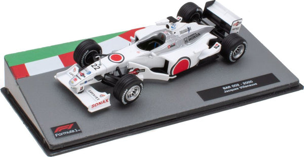 BAR 002 #22 F1 2000 Jacques Villeneuve 1:43 Scale Diecast Model