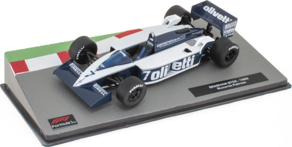 Brabham BT55 #7 F1 1986 Riccardo Patrese 1:43 Scale Diecast Model