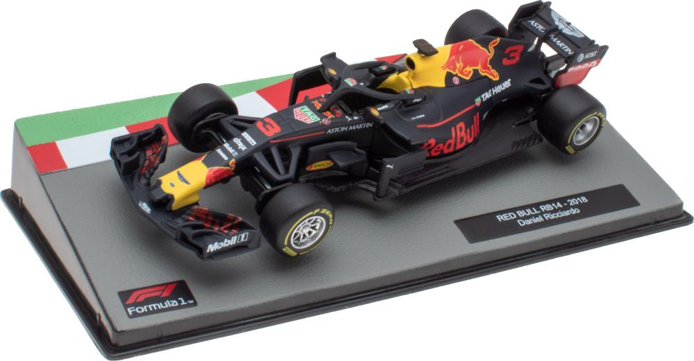 Red Bull RB14 #3 F1 2018 Daniel Ricciardo 1:43 Scale Diecast Model