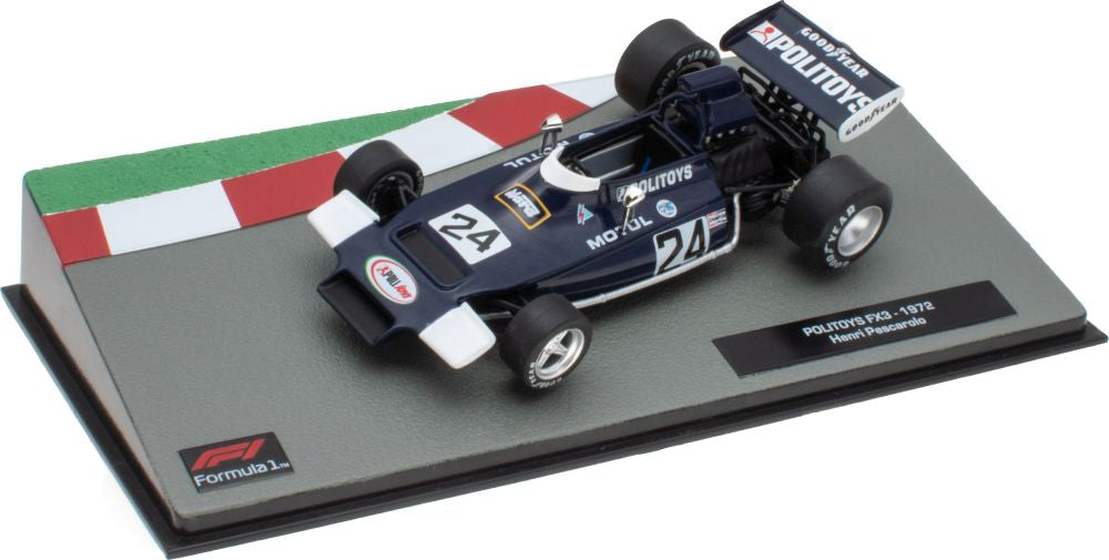 Politoys FX3 #24 F1 British GP 1972 Henri Perscarolo 1:43 Scale Diecast Model