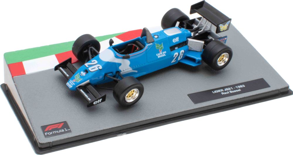 Ligier JS21 #26 F1 1983 Raul Boesel 1:43 Scale Diecast Model