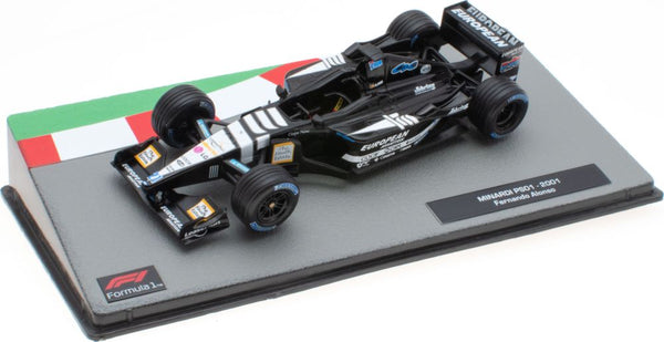 Minardi PS01 #21 F1 2001 Fernando Alonso 1:43 Scale Diecast Model