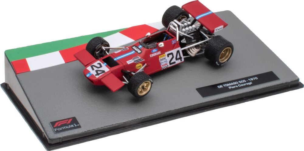 De Tomaso 505 #24 F1 1970 Piers Courage 1:43 Scale Diecast Model