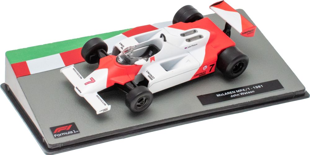 McLaren MP4/1 F1 1981 John Watson 1:43 Scale Diecast Model