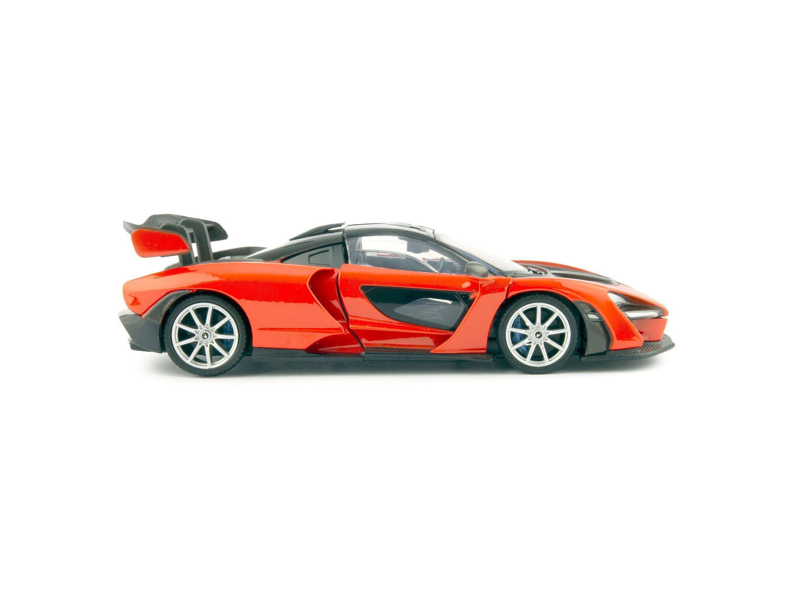McLaren Senna orange - 1:24 Scale Model Car