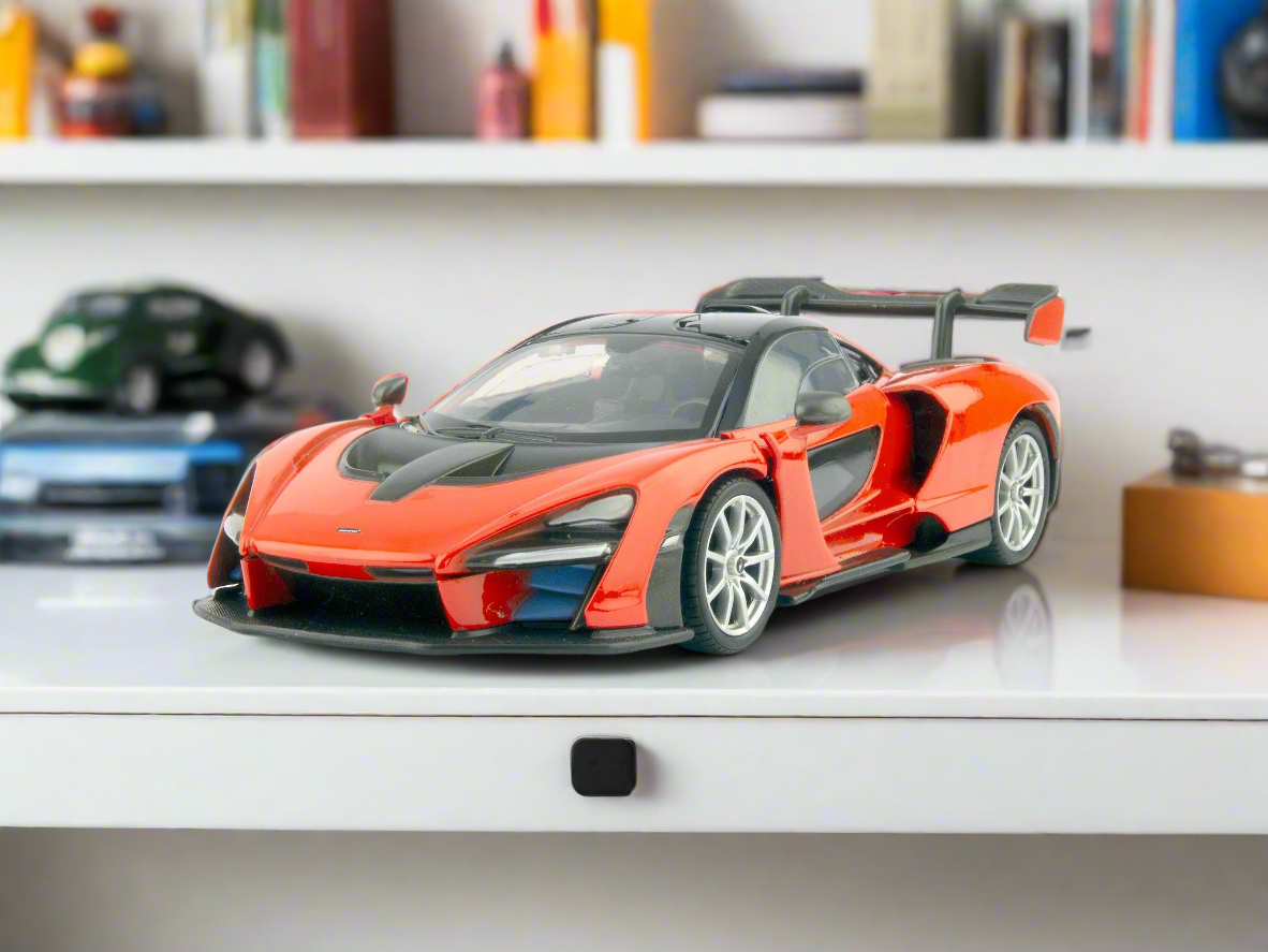 McLaren Senna orange - 1:24 Scale Model Car