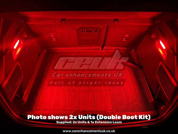 Enhanced Edition Double Boot Light Kit - Full Replacement LED Boot Unit - MK3 / MK3.5 Focus
