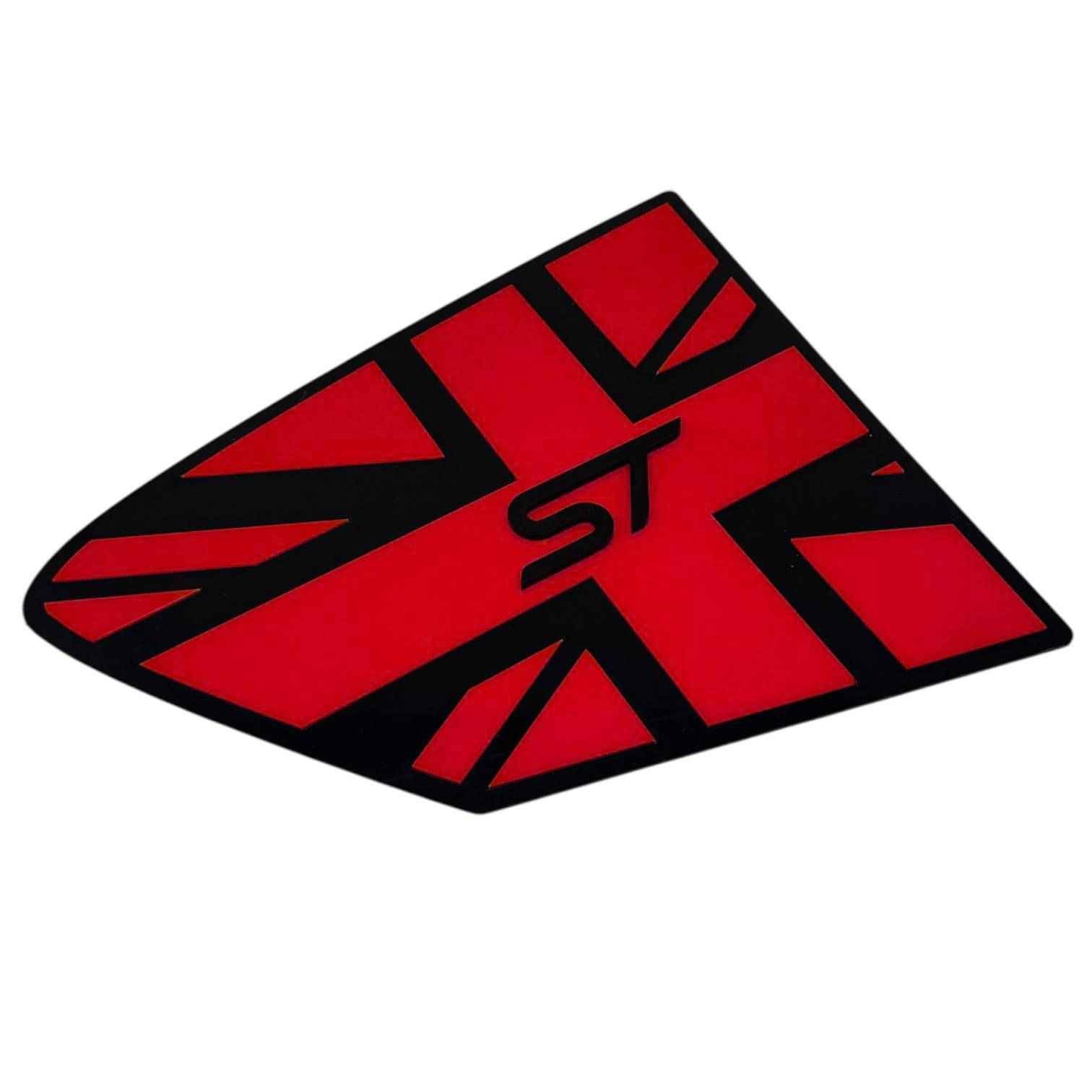 MK4 / 4.5 Ford Focus Rear Quarter Window Panels - Union Jack Design