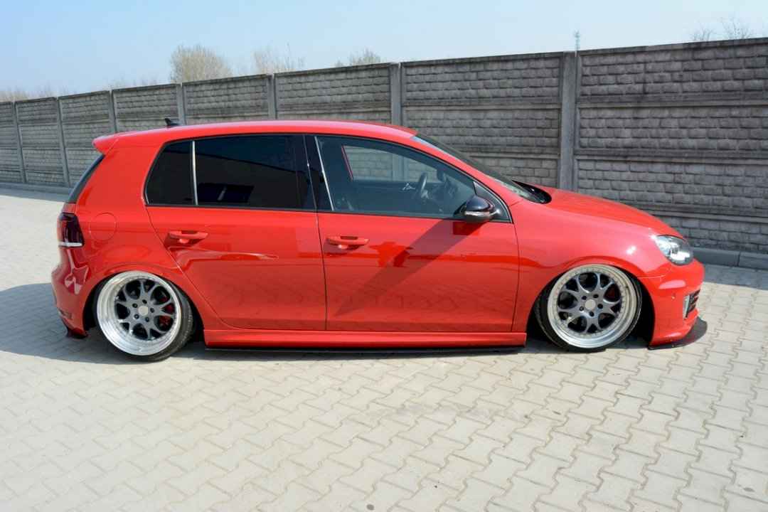 Maxton Design - Racing Side Skirt Diffusers VW GOLF VI GTI 35TH / R20