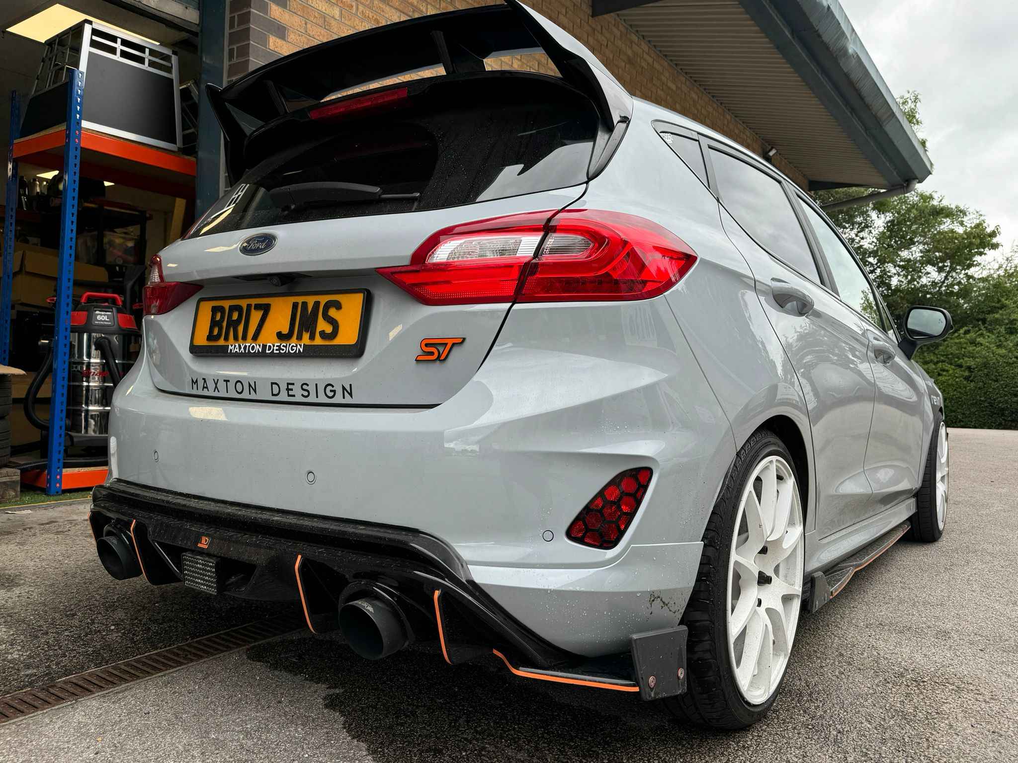 CEUK Rear Bumper Fog/Reflector Guards - MK8 & MK8.5 Fiesta (All Models)