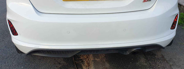 CEUK Rear Bumper Fog/Reflector Guards - MK8 & MK8.5 Fiesta (All Models)