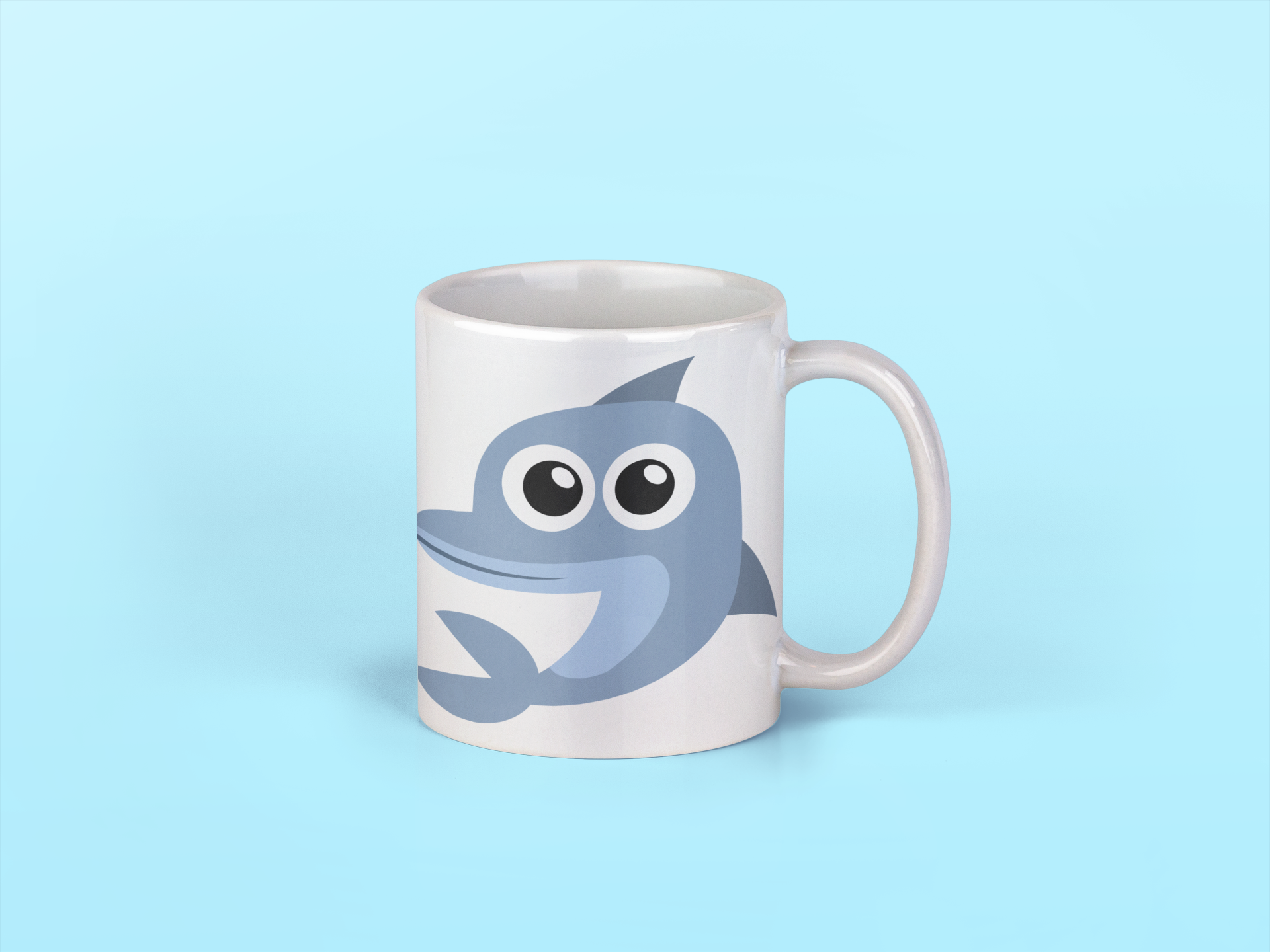 Adorable Squid Sea Animal Personalised Your Name Gift Mug