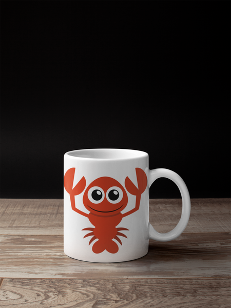 Adorable Squid Sea Animal Personalised Your Name Gift Mug