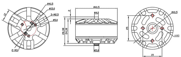 MT 3510 600Kv Multicopter Motor