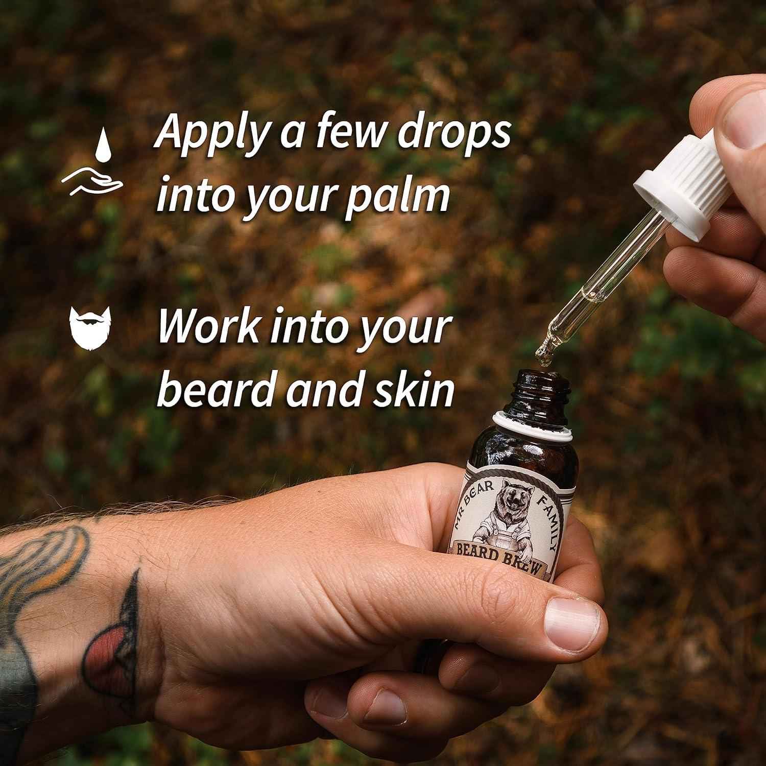 Beard Oil for Men Natural Jojoba Argan Moisturiser Softener 60ml Citrus
