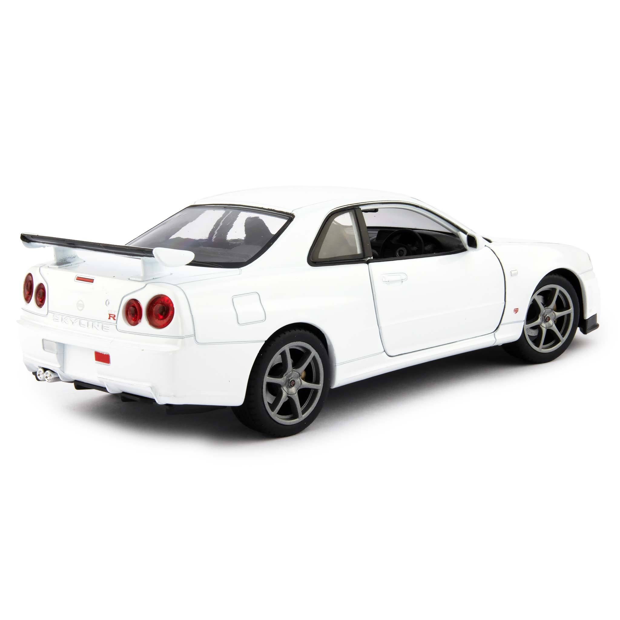 Nissan Skyline GT-R (R34) white - 1:24 Scale