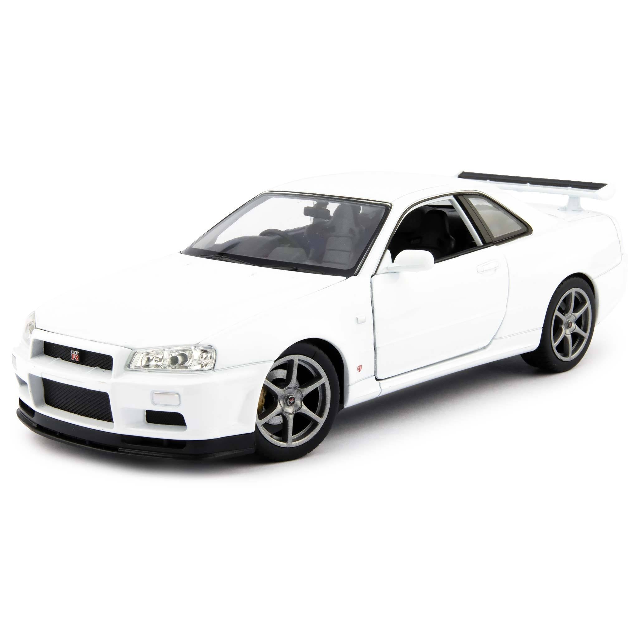 Nissan Skyline GT-R (R34) white - 1:24 Scale