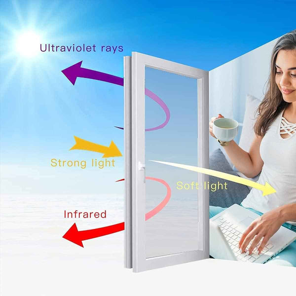 Window Film Sun Blocking One Way Mirror Film Anti Glare Reflective