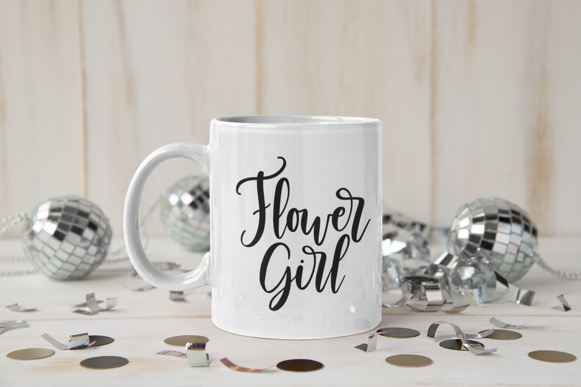 Flower Girl Bridal Mug