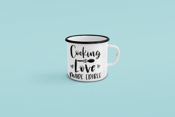 Cooking Is Love Made Edible Kitchen Mug