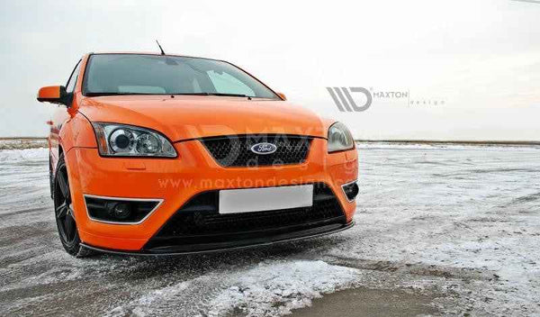 Maxton Design - FRONT SPLITTER FORD FOCUS II ST PREFACE MODEL (VER. 2)
