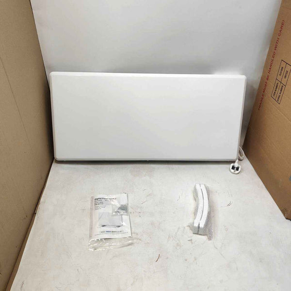 1800W White Electric Radiator Heater with Thermostat Wall Mounted