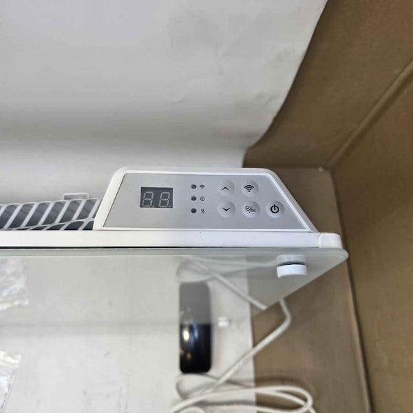2000W White Glass WIFI Smart Electric Radiator Heater with Thermostat
