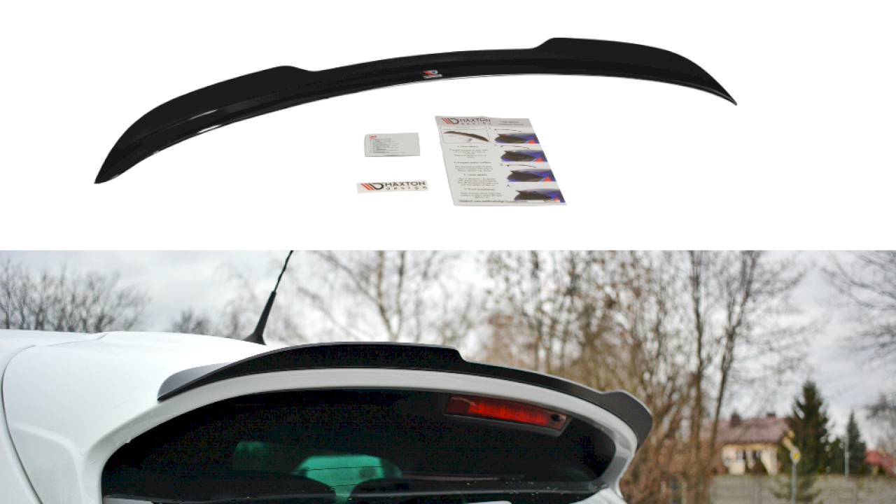 Maxton Design - SPOILER CAP RENAULT CLIO MK4 RS (2013-2019)