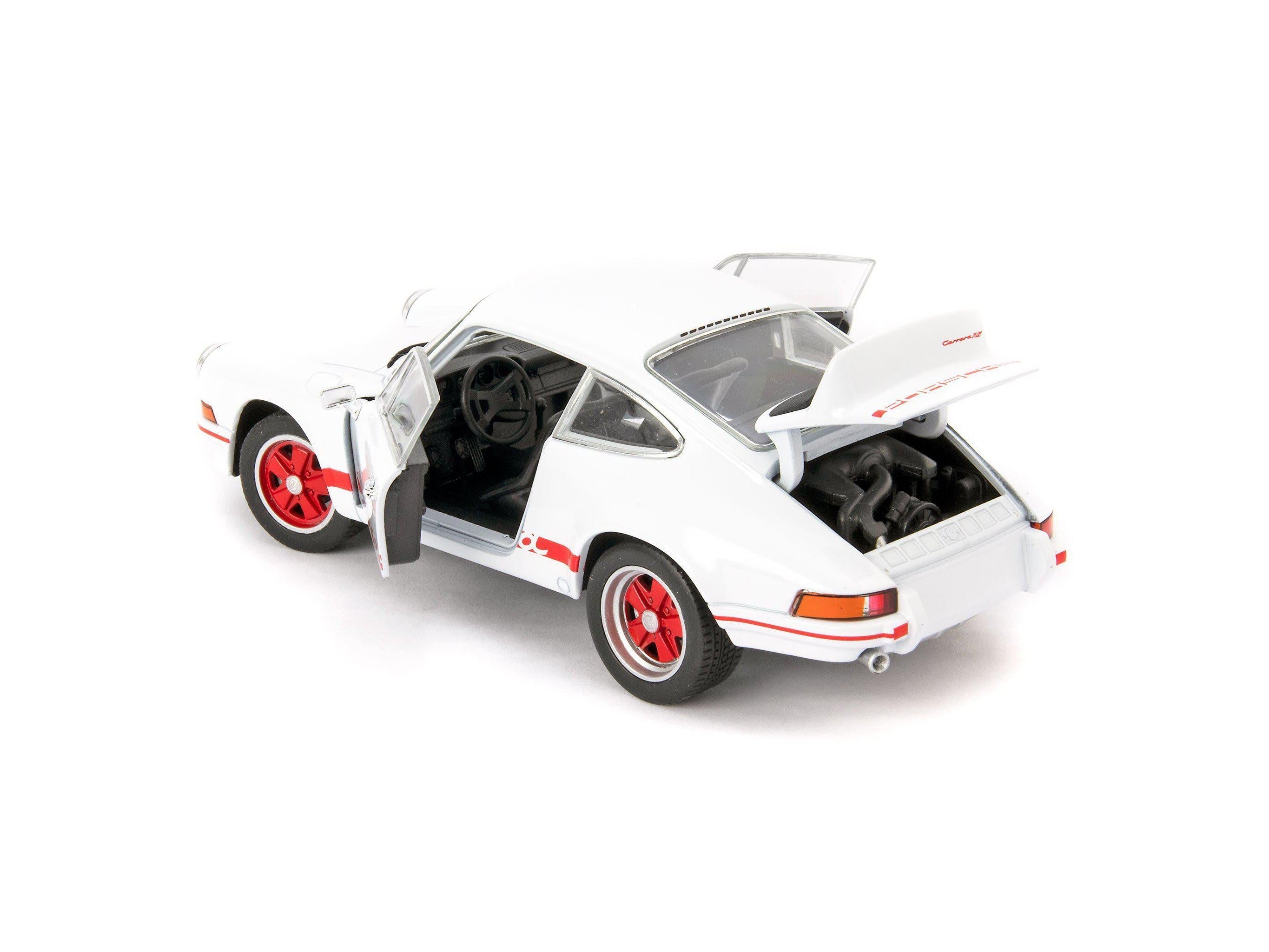 Porsche 911 Carrera RS 2.7 1973 white - 1:24 Scale
