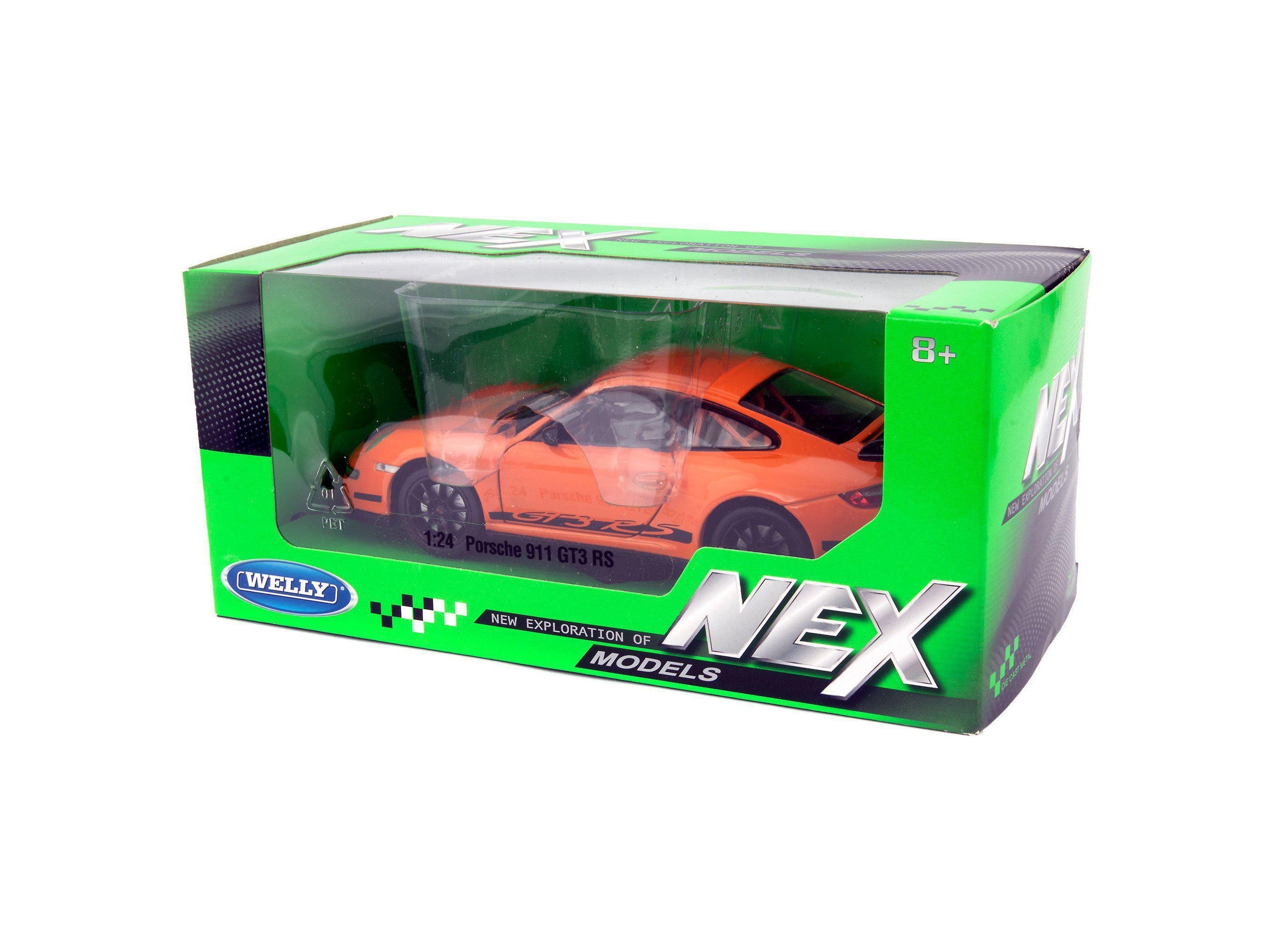 Porsche 911 GT3 RS orange - 1:24 Scale Model Car