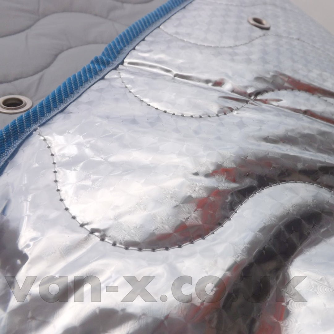 For VW T4 Transporter Passenger Side Rear Quarter Thermal Silver Screen Cover | Van-X