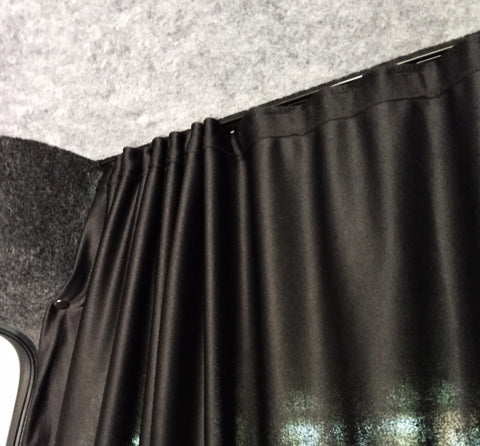 For VW Caddy Cab Divider Curtain Kit with Rail Premium Quality - Van-X