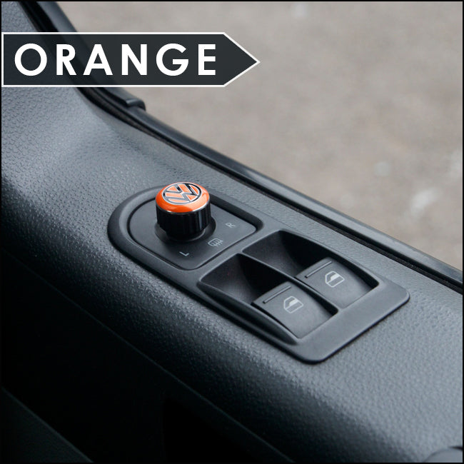 For VW T5 T6 Caravelle California Aluminium Mirror Switch Cap Replacement | Van-X