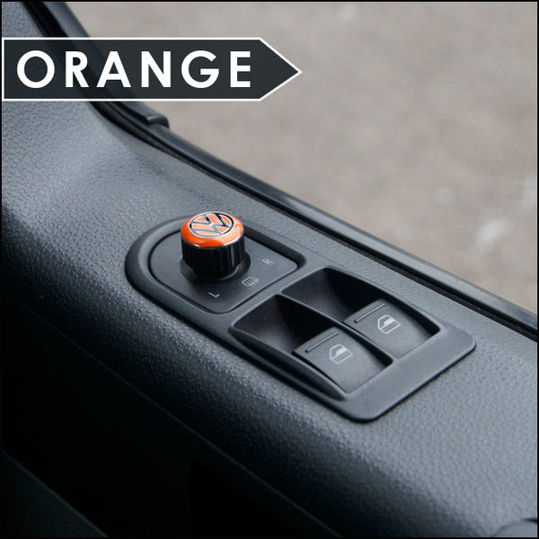 For VW T5 T6 Caravelle California Aluminium Mirror Switch Cap Replacement | Van-X
