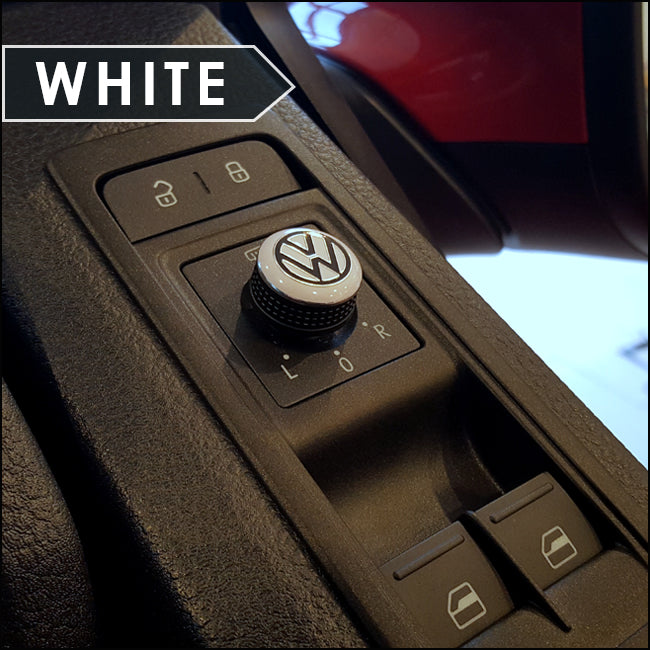 For VW T5 T6 Caravelle California Aluminium Mirror Switch Cap Replacement | Van-X