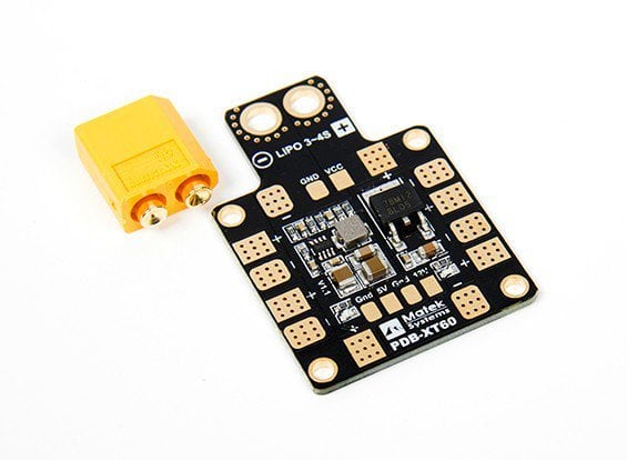 Matek PDB-XT60 w/ BEC 5V & 12V