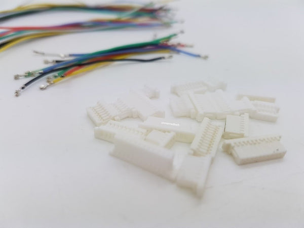 SH1.0 to SH1.0 Pre-Crimped DIY Silicone Cable Set