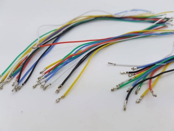 SH1.0 to SH1.0 Pre-Crimped DIY Silicone Cable Set