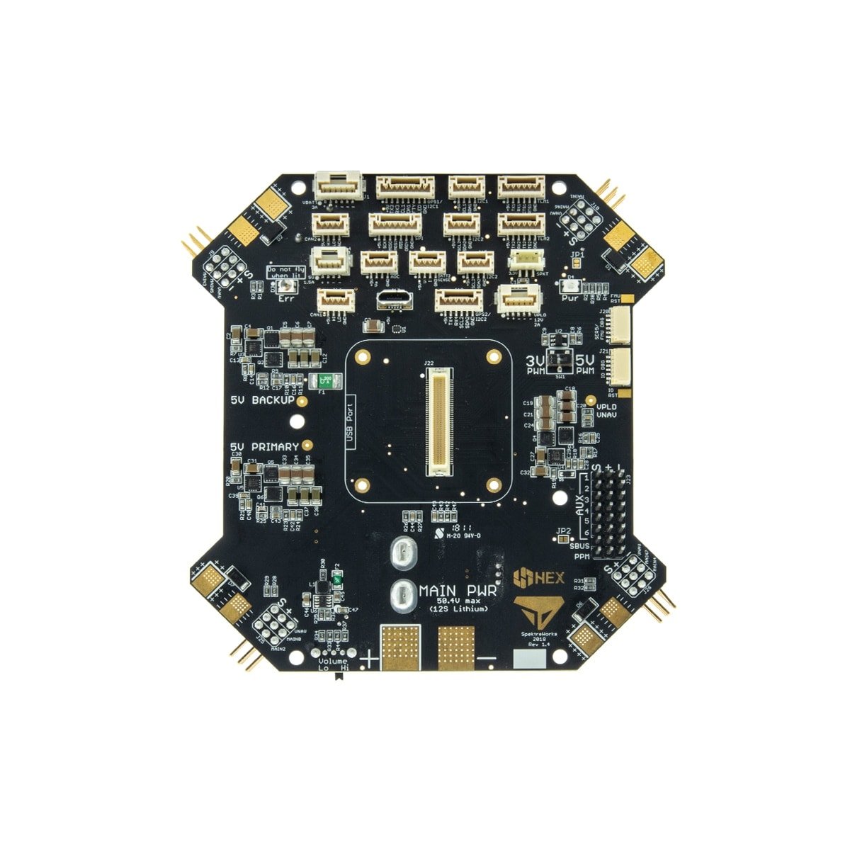 Spektreworks Multi-Rotor Kore CubePilot Carrier Board (Cube Kore)