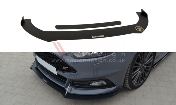 Maxton Design - FRONT RACING SPLITTER V.2 FORD FOCUS 3 ST (FACELIFT)