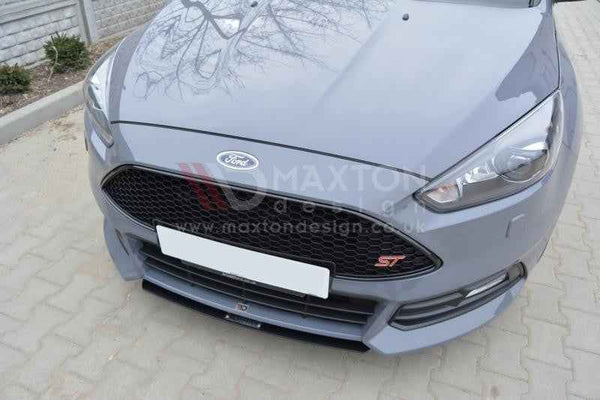 Maxton Design - FRONT RACING SPLITTER V.3 FORD FOCUS 3 ST (FACELIFT)