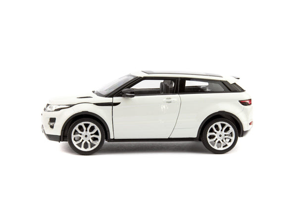Range Rover Evoque white - 1:24 Scale