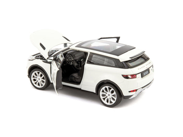 Range Rover Evoque white - 1:24 Scale