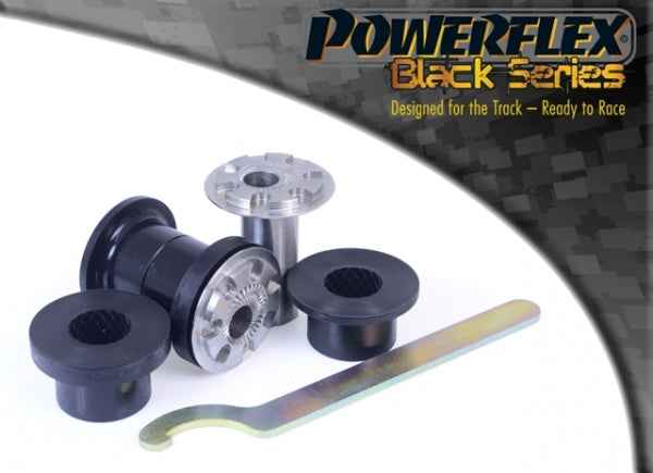 POWERFLEX BLACK SERIES - AUDI S1 8X (2015 ON) FRONT WISHBONE FRONT BUSH 30MM CAMBER ADJUSTABLE